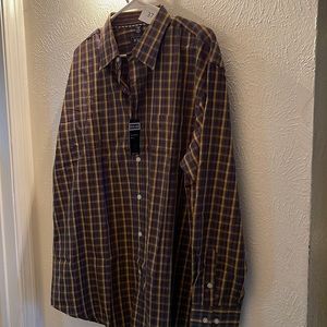 Bogari Men’s Size 16 3/4 36 XL Dress Shirt NWT Long Sleeve Career New $59 X